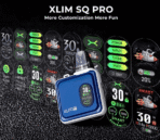 OXVA XLIM SQ PRO小蠻牛30W電子煙主機V1V2V3空倉煙彈官網：圖片 5