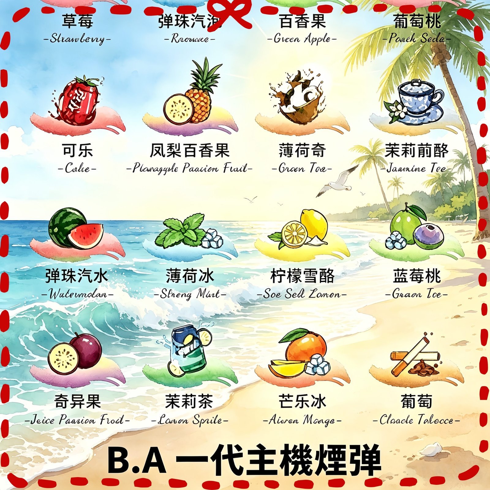 B.A一代電子煙煙彈-scaled-1.jpg B.A 一代電子煙主機煙彈:圖片 1
