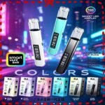 B.A主機一代可調式LED顯示屏可發光Smart Vape Bar煙桿